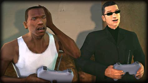 CJ and Woozie's friendship is a wholesome thing to see : r/GTA.